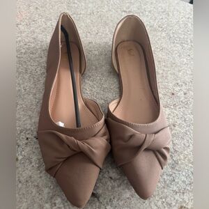 Tan Flat Shoes SHEIN